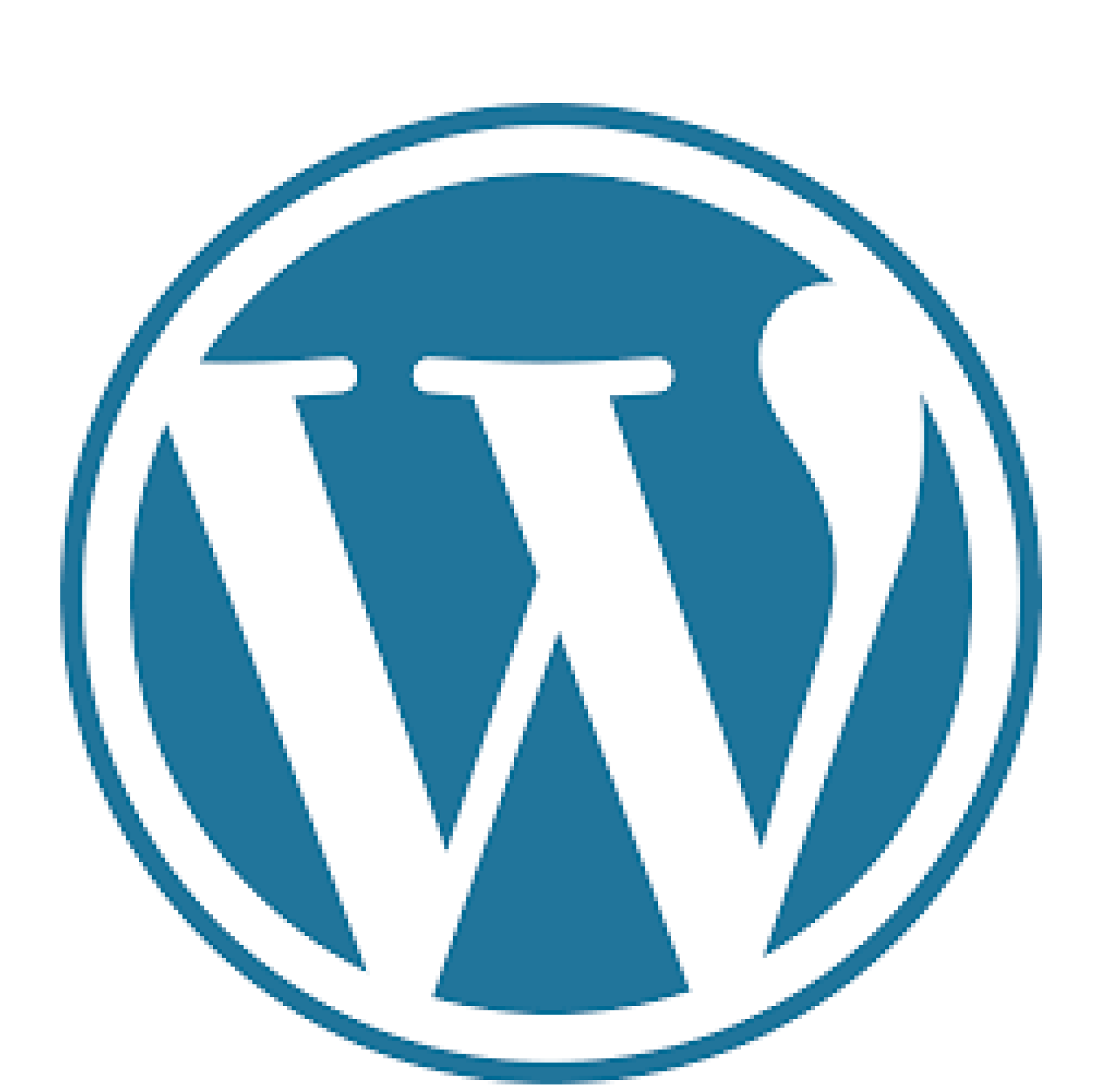 "Logo WordPress – développement web"